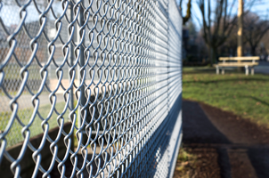 Black Gate of a House — Residential Fencing in Caledonia, WI Black Gate of a House — Residential Fencing in Caledonia, WI