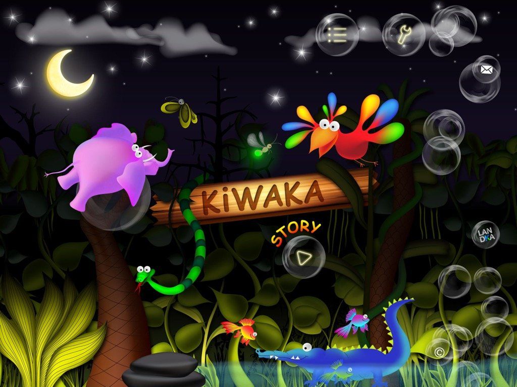 Kiwaka Story - Children book app by LANDKA ®