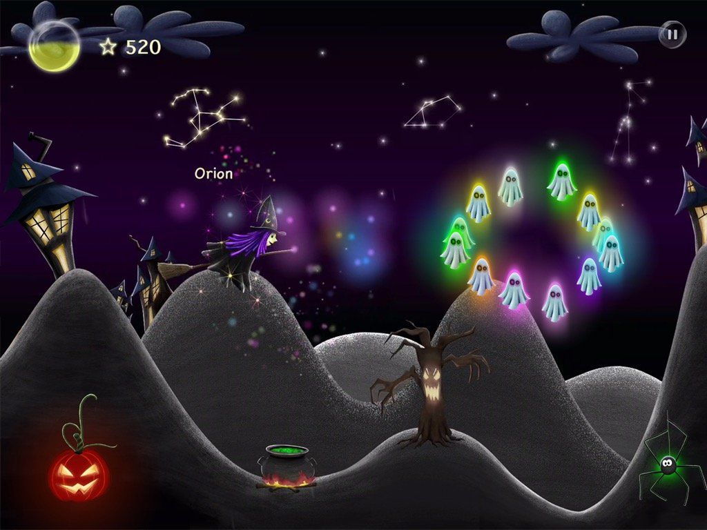 Stars and Ghosts - Halloween game by LANDKA ®