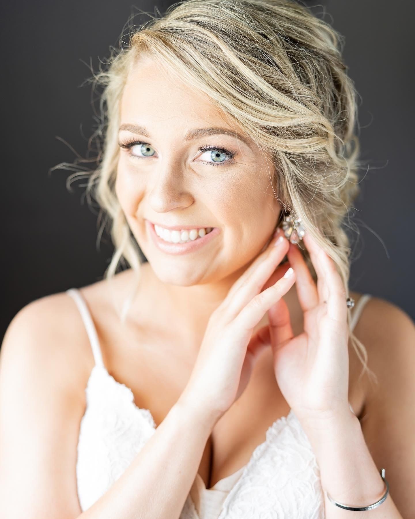 natural soft glam wedding makeup Lexington