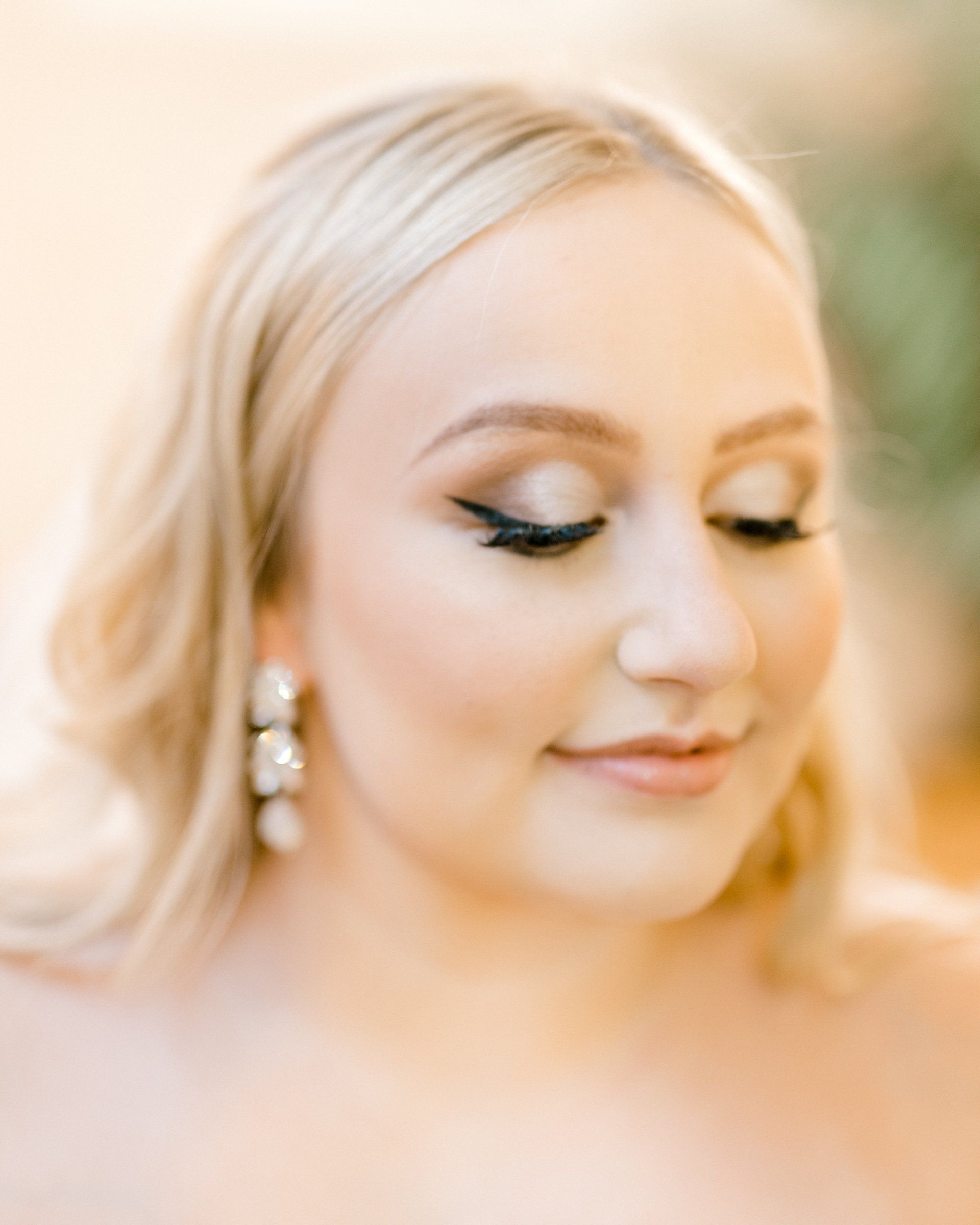 wedding classic glam makeup Kentucky bride
