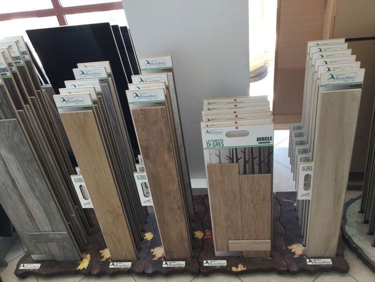 delle liste di legno