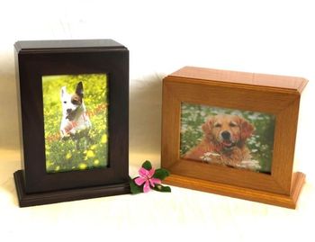 Framed Photo Urns