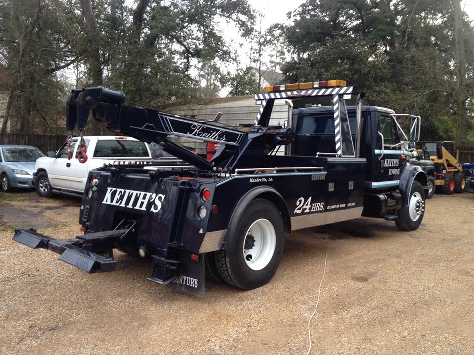 Towing Service Open Now — Black Company Towing Truck in  Mandeville, LA