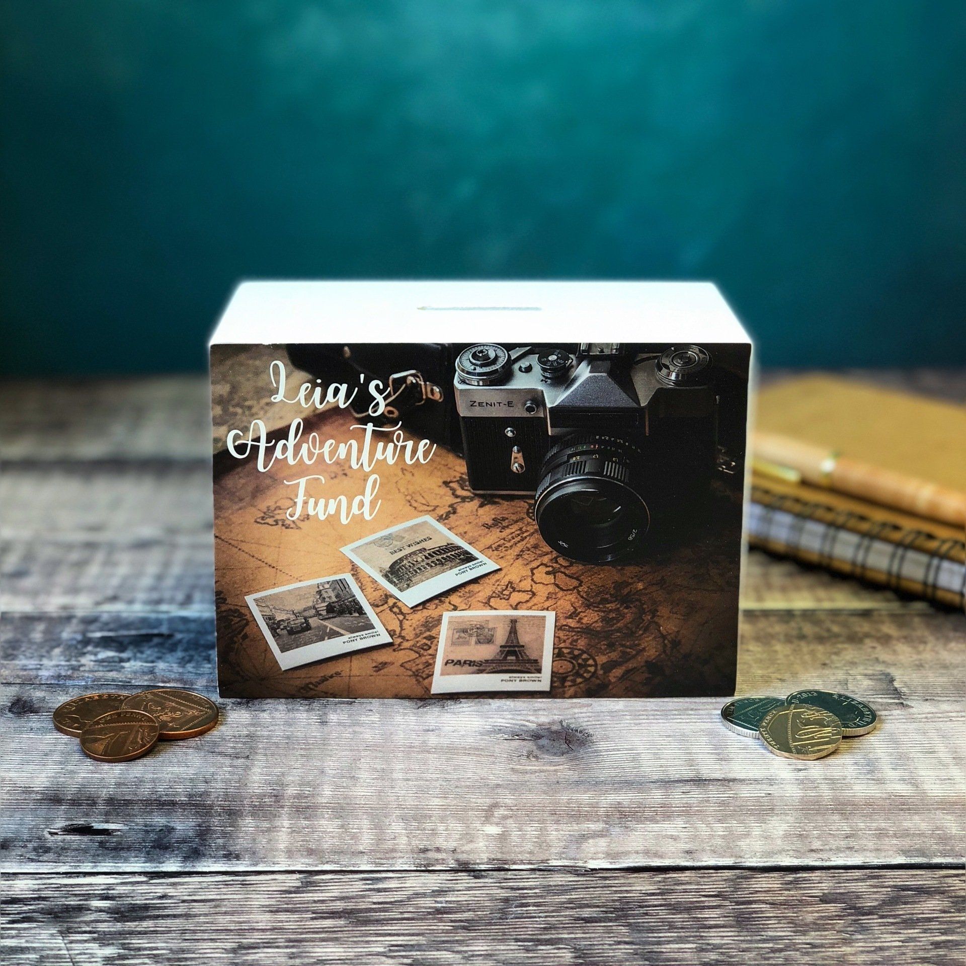 Custom UV Printed Money Box