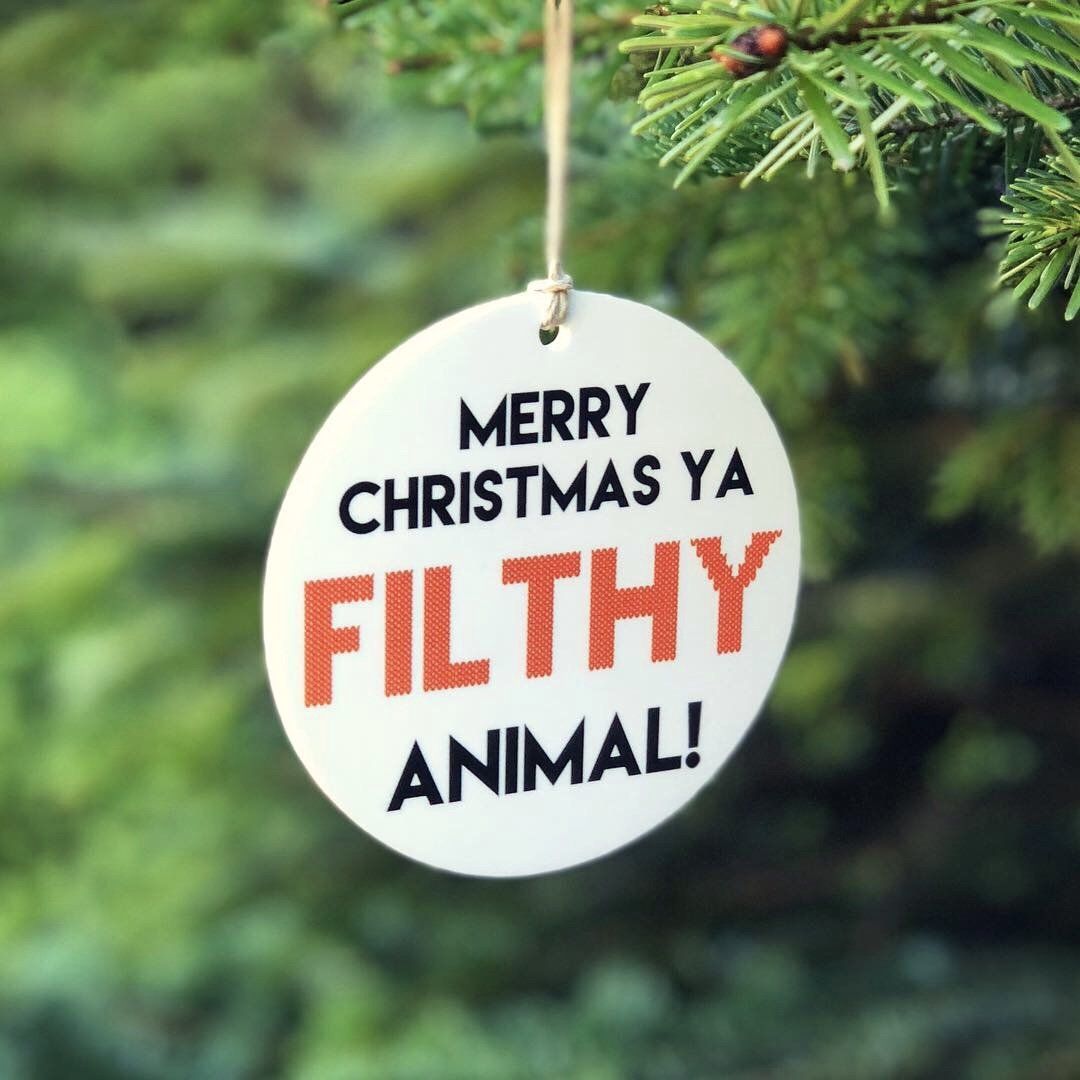 Film Inspired Hanging Christmas Decoration
