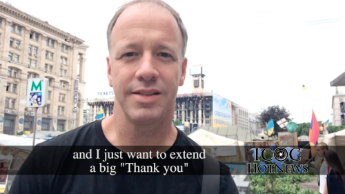 A Letter of Thanks from Ukraine