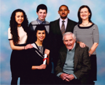 Alex Inglis, at the age of 80, put on Christ in the waters of baptism