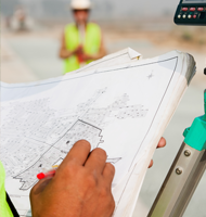 Surveyor Writing Land Measurement Surveyor Writing Land Measurement