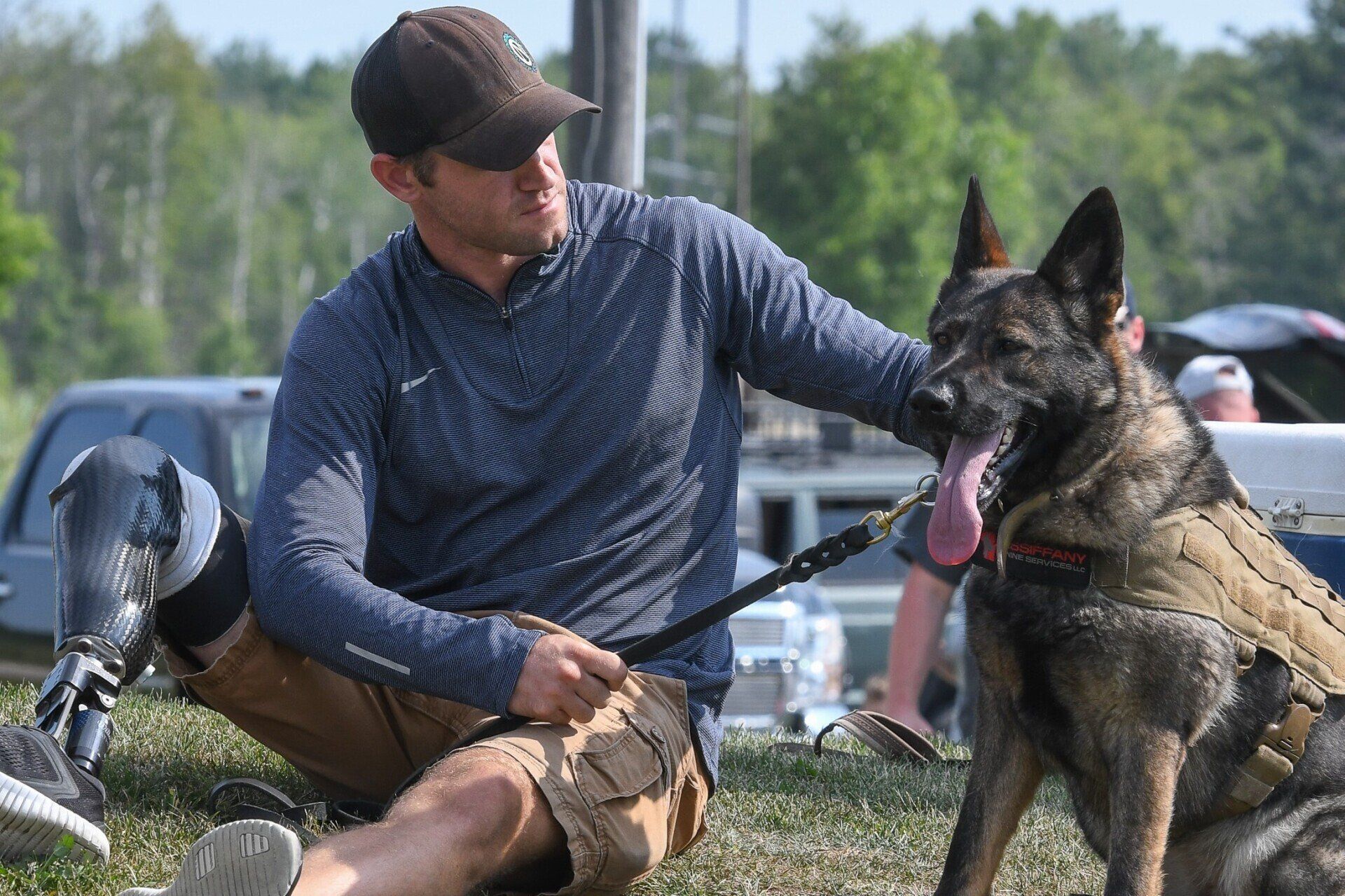 Dog and Master - Service Dog