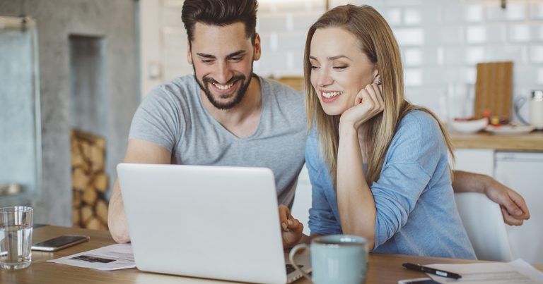 Smiling Couple — Sioux Falls, SD — Plains Mortgage Smiling Couple — Sioux Falls, SD — Plains Mortgage