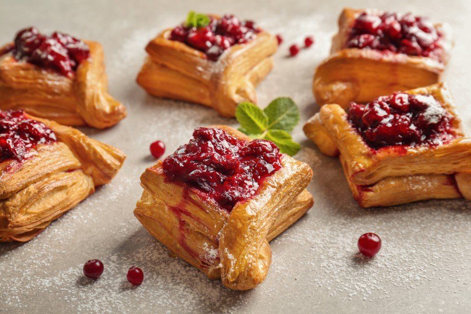 sfogliatine con marmellata