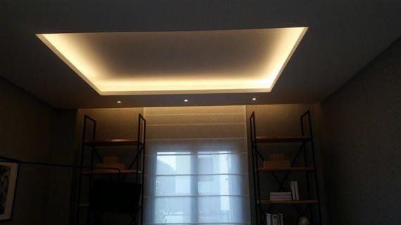 Top Beauty Plasterglass Ceiling - Living Hall Design