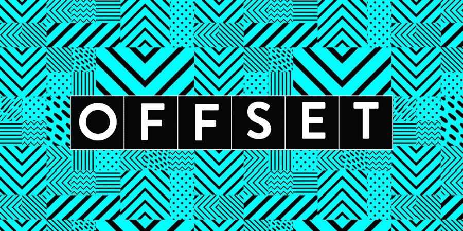 The logo for the design conference OFFSET