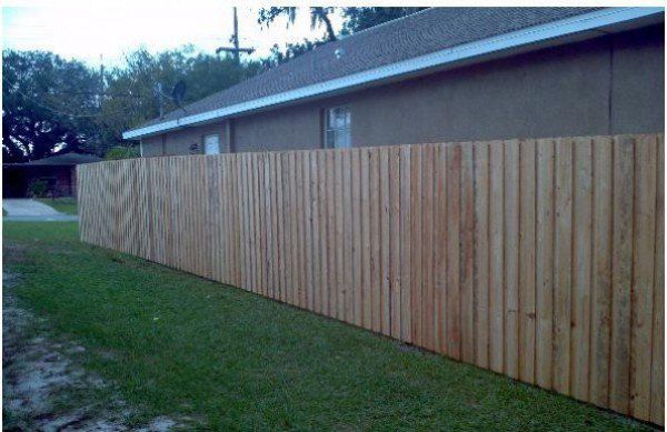 New wood privacy fence—Full Service Fencing in New Port Richey, FL New wood privacy fence—Full Service Fencing in New Port Richey, FL