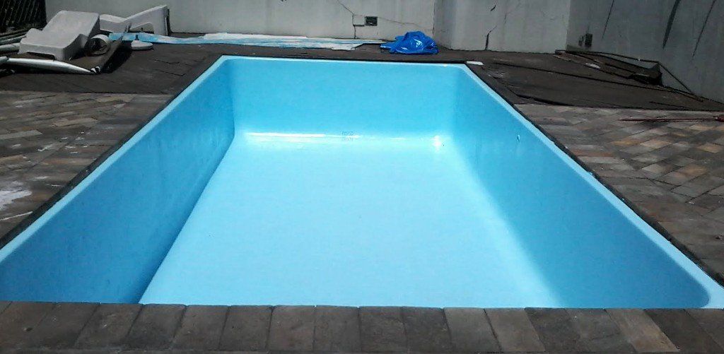 piscina de fibra de vidro