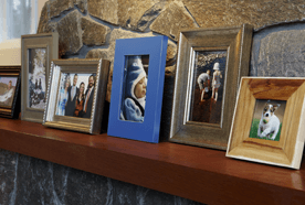 PIcture frames of babies