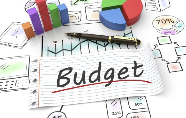budget written on paper