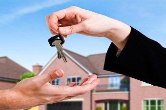 giving the keys of the house