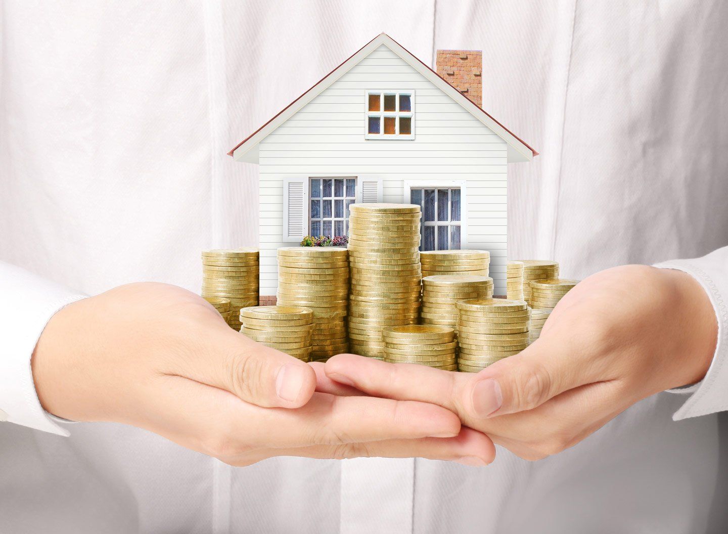 Holding a house and money