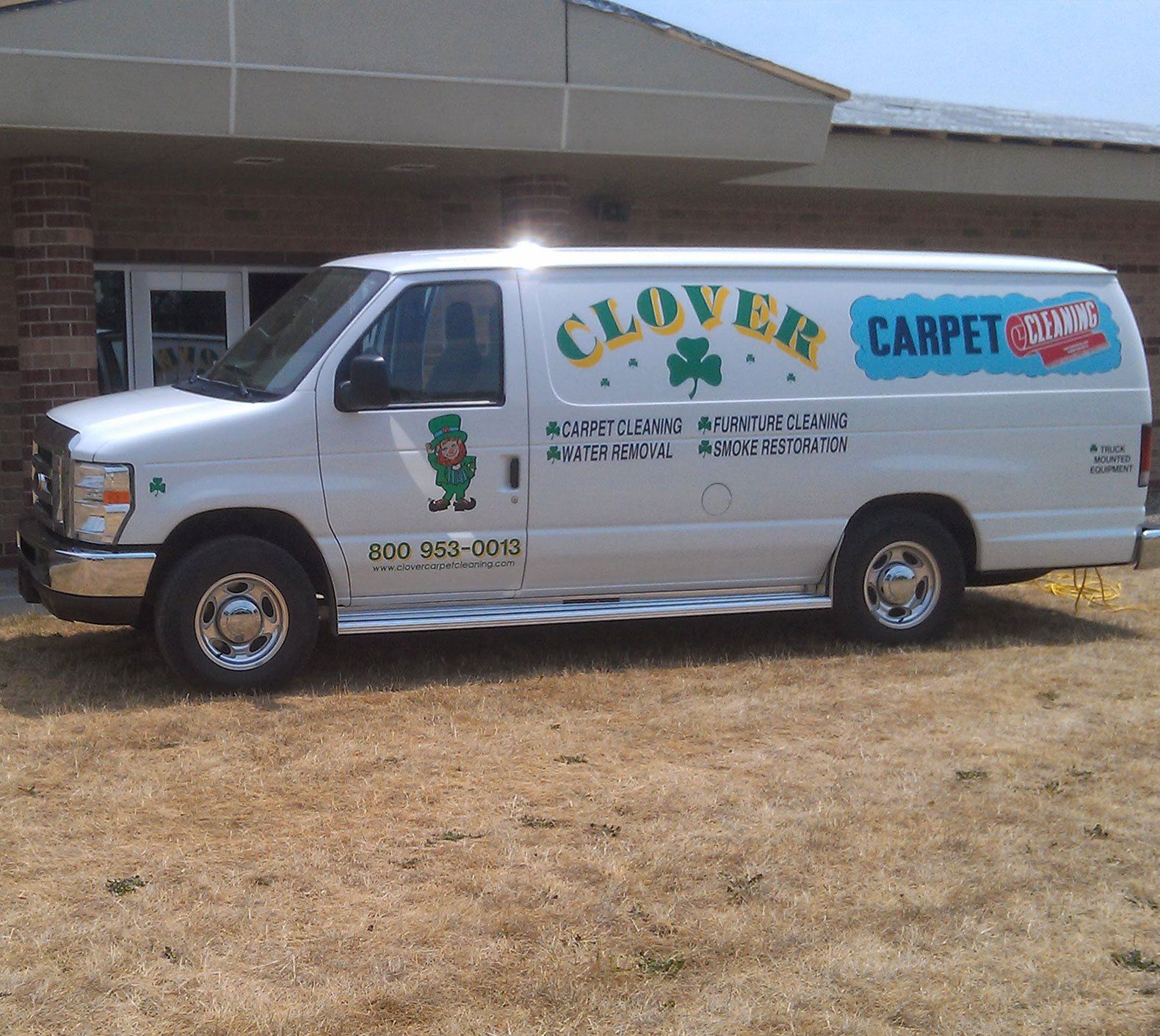 Man Opening The Door Of The Truck — St. John’s, MI — Clover Carpet Cleaning Man Opening The Door Of The Truck — St. John’s, MI — Clover Carpet Cleaning