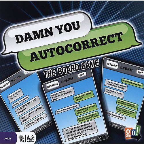 Comic book-style image with phones and the text 'Dangers of Using Predictive Text' for a blog piece