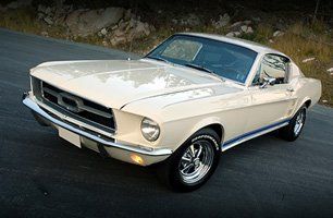 Cream colour car