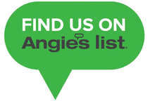 Green speech bubble with text: