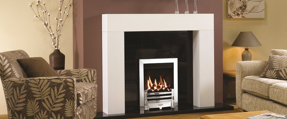 Logic box gas fire