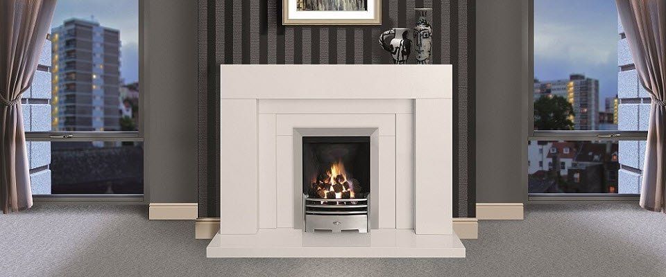 Marble Abbey fireplace