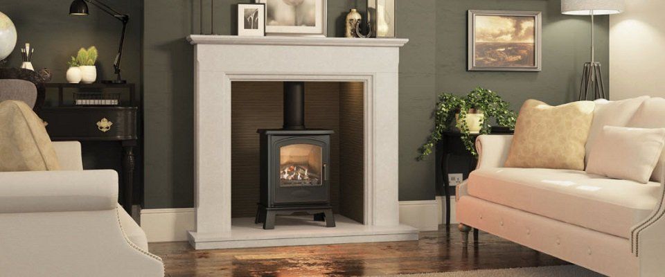 Marble Eternia inglenook fireplace