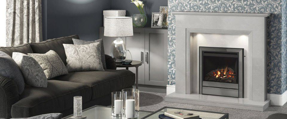 Marble Roesia fireplace