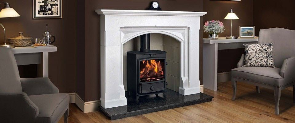 Natural stone Rutland fireplace