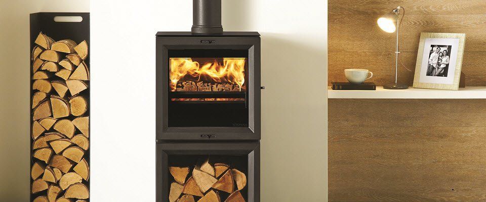 View 5 midline woodburning stove