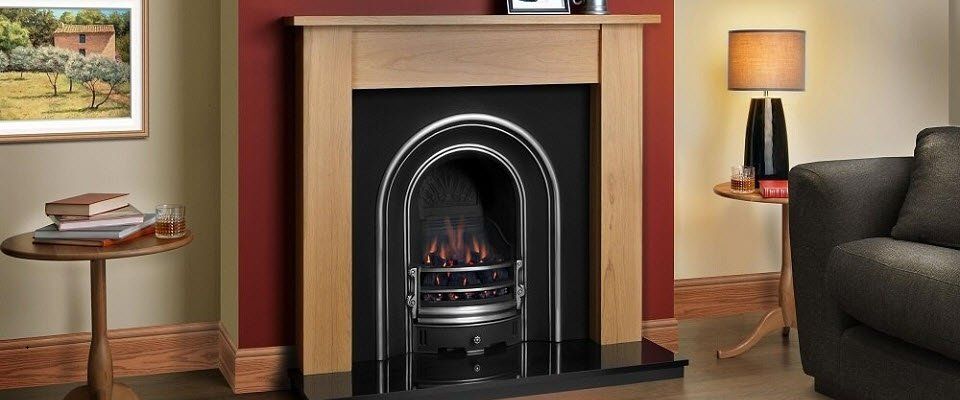 Wood fireplace surround Lincoln 48