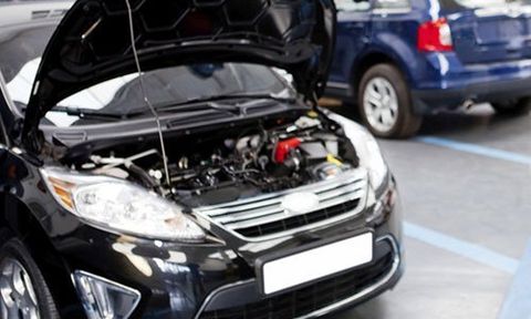car for servicing