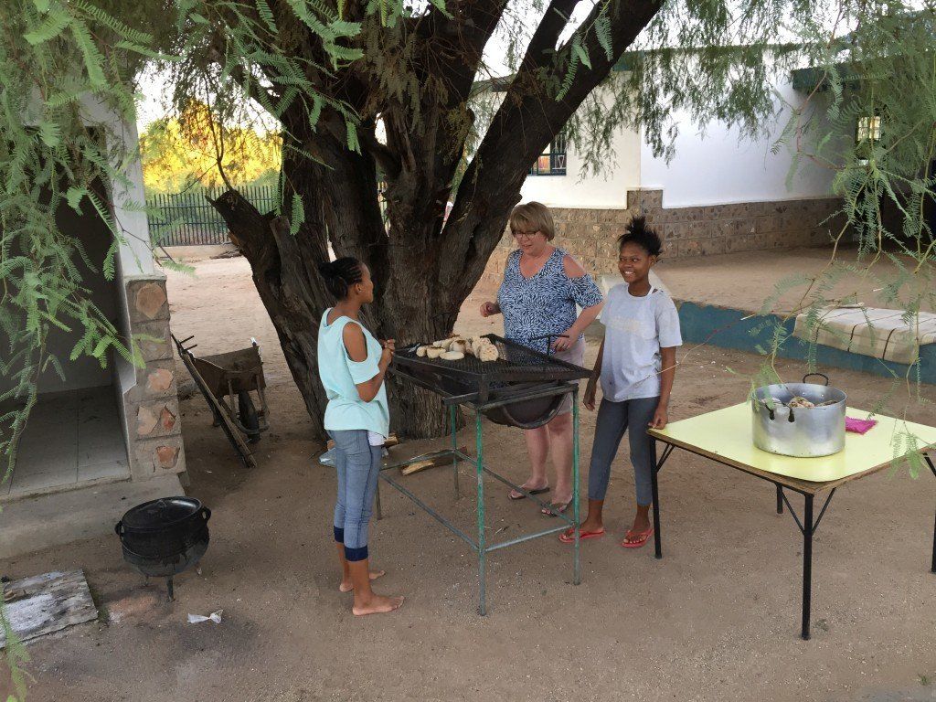 Broodje op de braai Braai bij Koshuis Friersdale