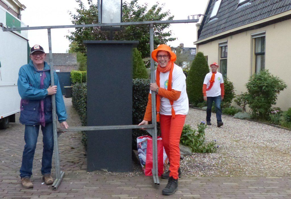2019 opbouwen kraam Wakkerendijk