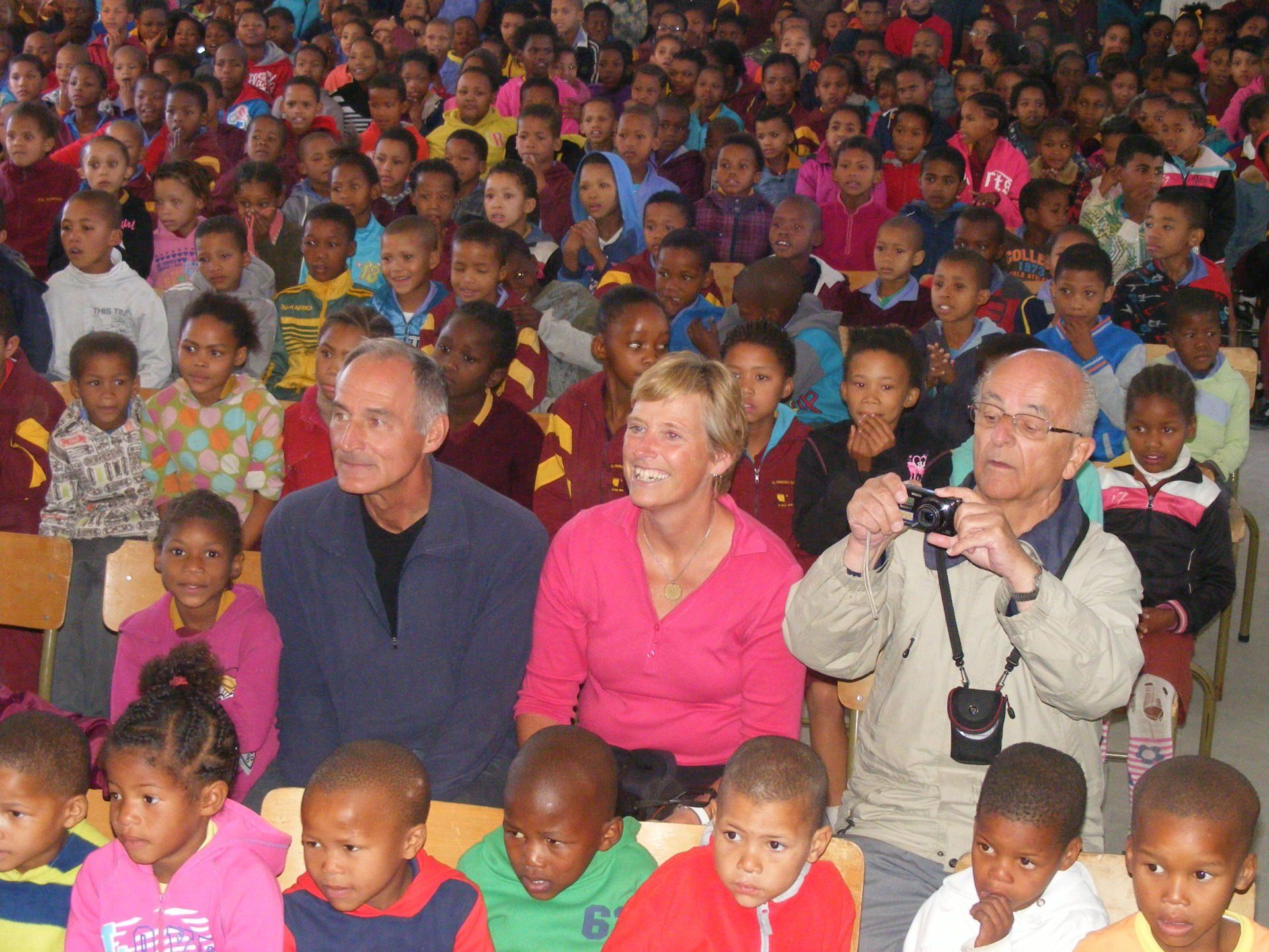Myriam van Delft en Henk Scheel in Friersdale