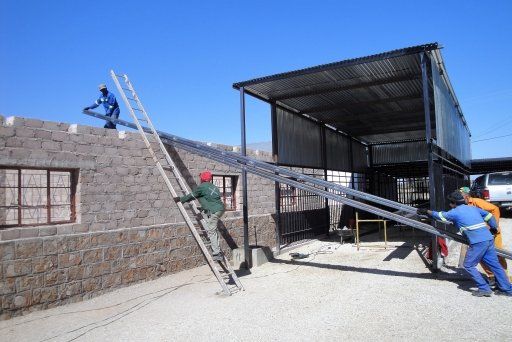 Bouw lokalen, we gaan de hoogte in, Friersdale