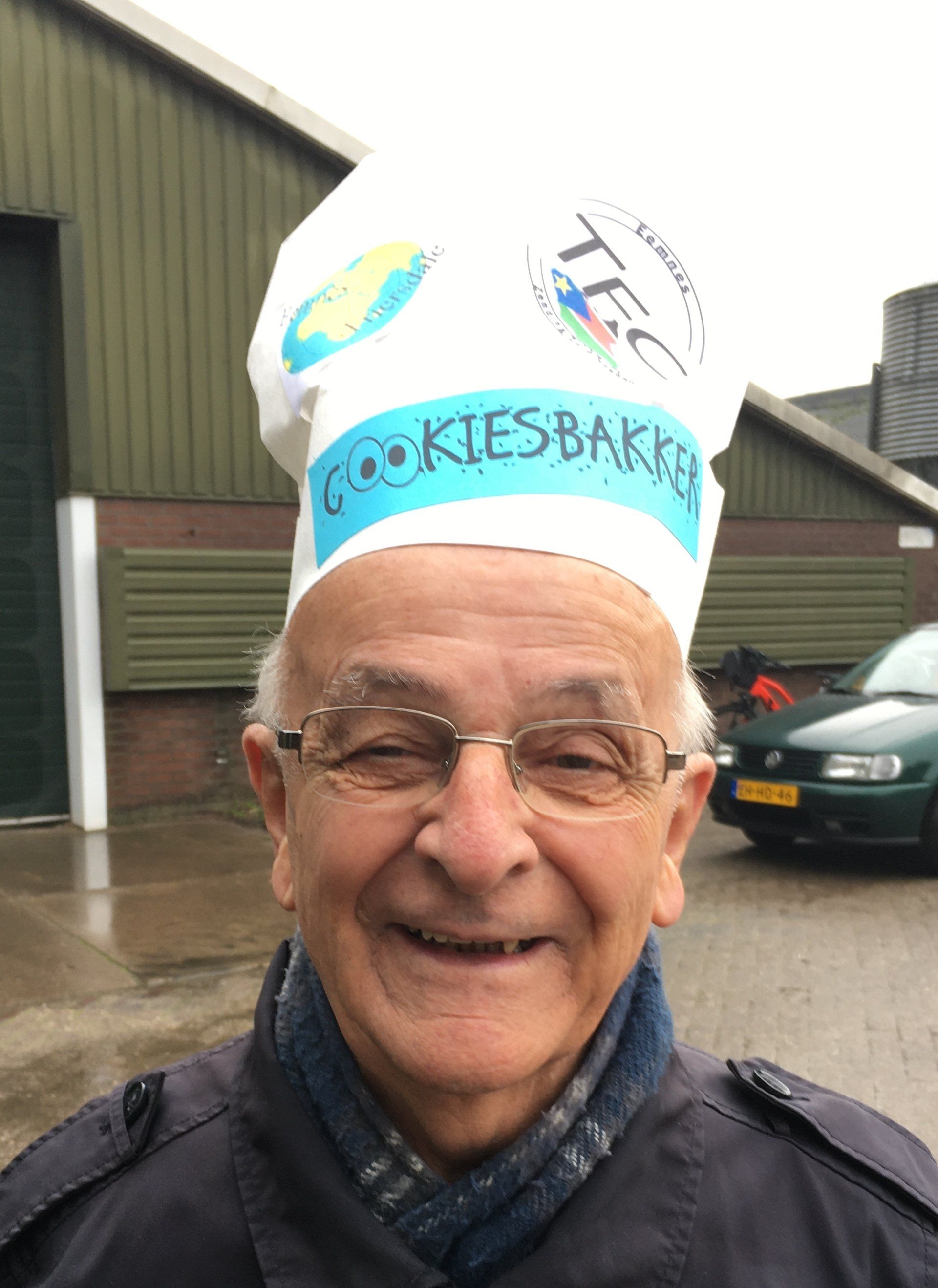 Cookie bakker Wijnand van Wegen