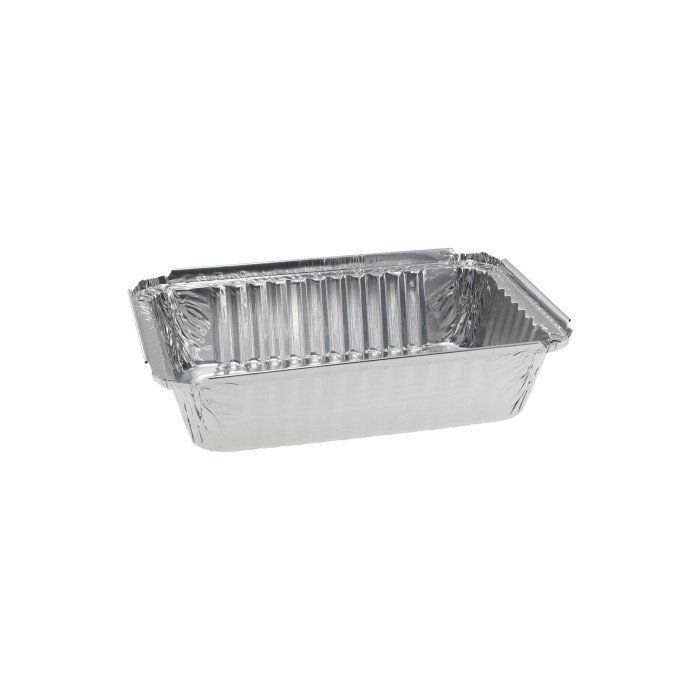 2 lb oblong aluminum pan for restaurant sides and meal prep