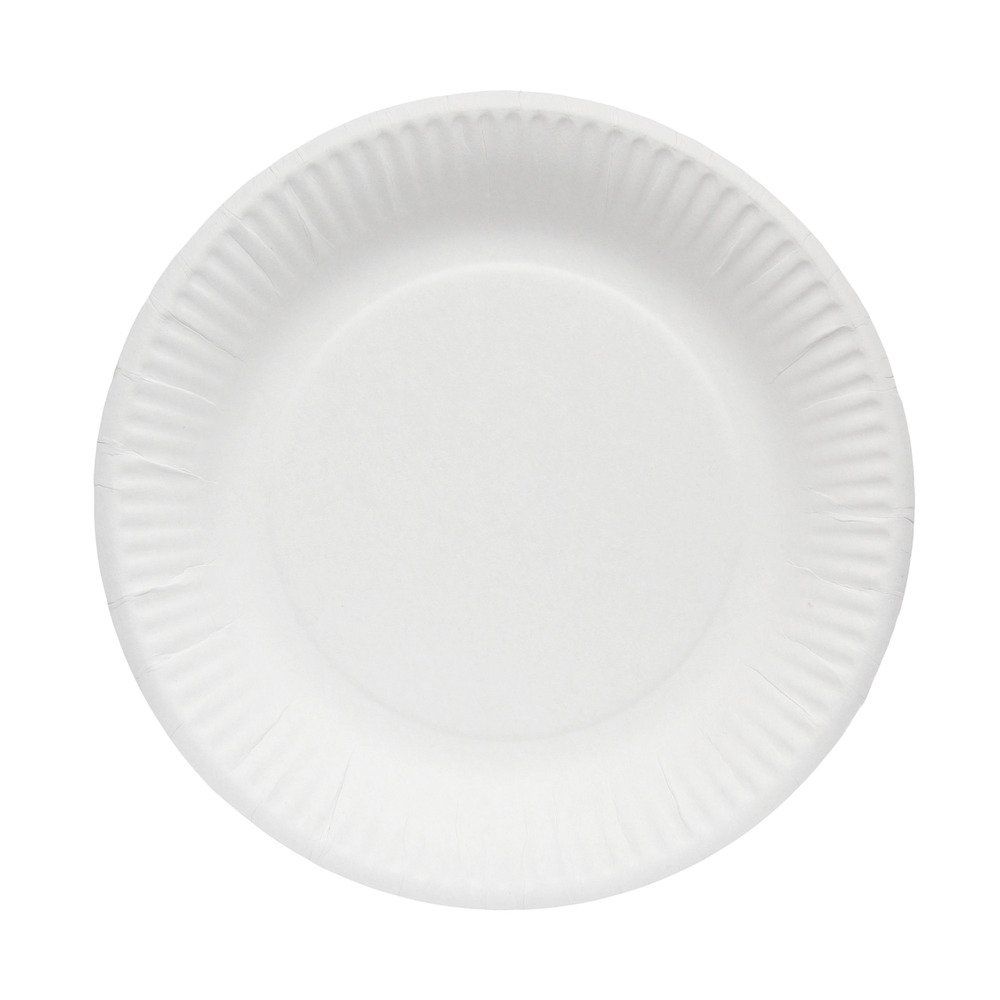 7 inch coated paper plate for catering and takeout service