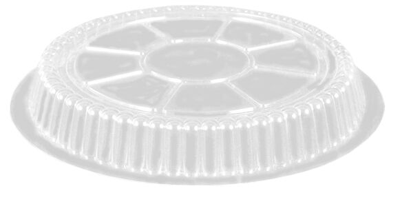 8 inch dome lid for bakery trays, desserts, and deli platters