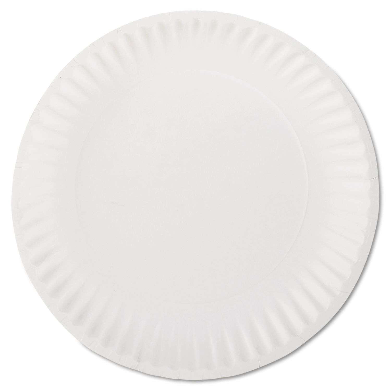 9 inch uncoated paper plate for catering and deli service