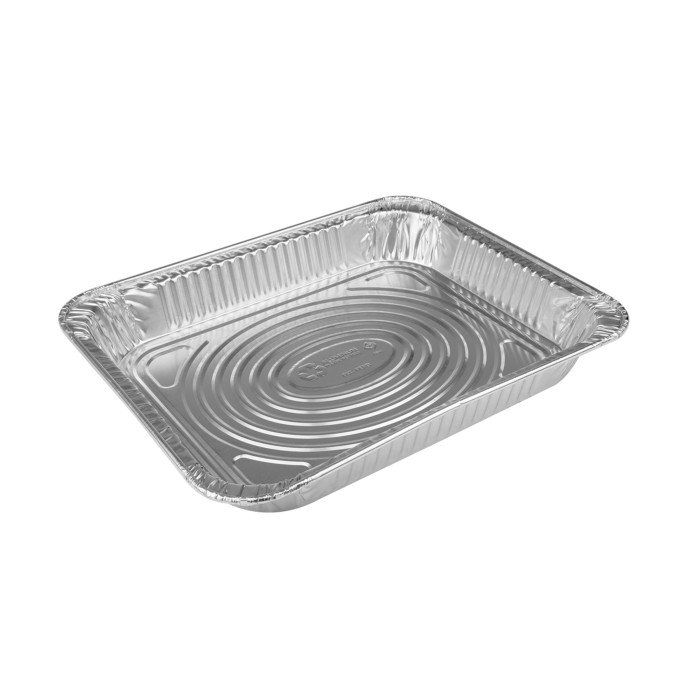 half shallow aluminum catering pan for bulk restaurant use