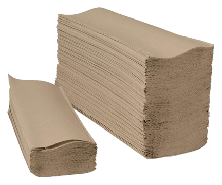 kraft multifold paper towels for restaurant restrooms and kitchen prep
