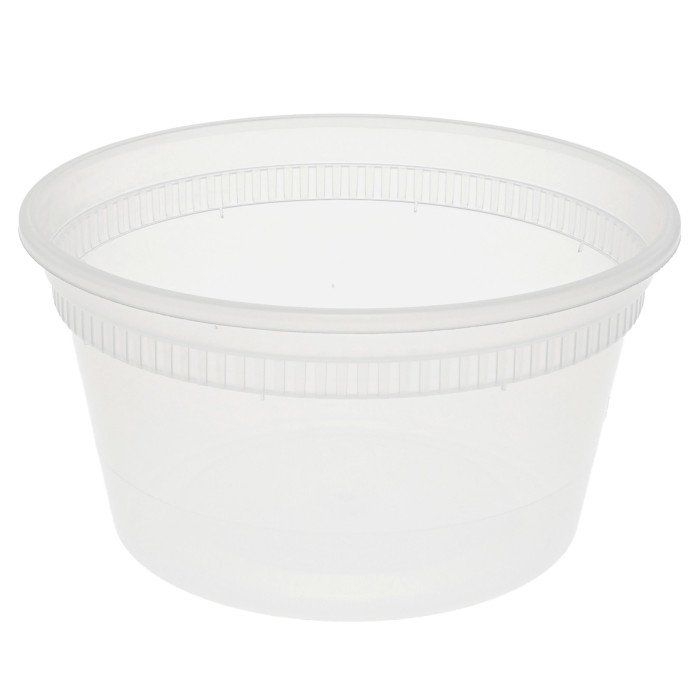 12 oz bulk deli container for wholesale soups, sides, and salads