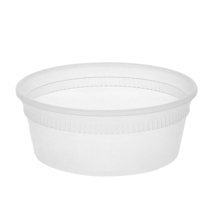 8 oz wholesale deli container for sauces, dressings, and deli sides