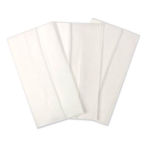 white tall fold napkins for restaurants, delis, and catering